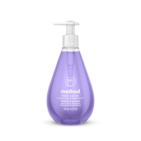 Method, Gel Hand Wash, French Lavender, 12 Oz Pump Bottle, 6/carton, PK6